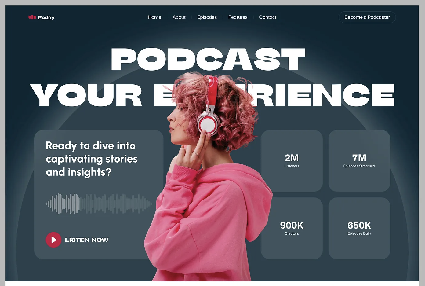 Podcast Platform Landing Pages: Design Tips That Convert Listeners into Subscribers