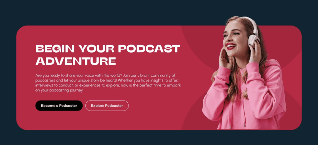 Podcast Platform Landing Pages